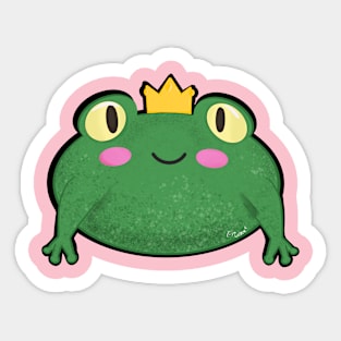 Froggerick the Third Sticker